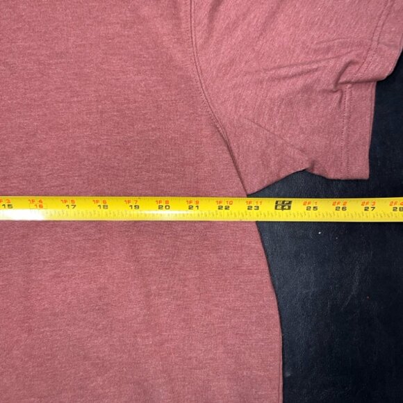 Eddie Bauer Men Large Solid‎ Copper Orange Short Sleeve Cotton Blend Shirt (GS1) - Picture 5 of 6